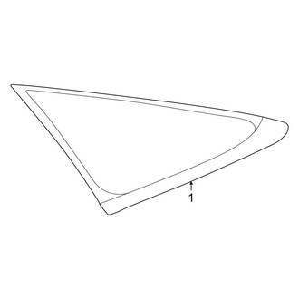 Toyota OE - Quarter Panel - Glass