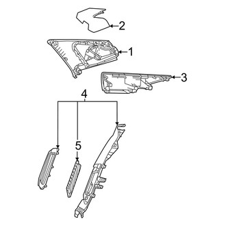 Toyota OE - Quarter Panel - Interior Trim