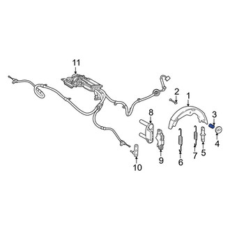 Toyota OE - Rear Parking Brake Adjusting Lever Spring