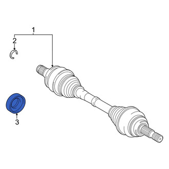 Toyota OE - Front Left CV Axle Shaft Seal