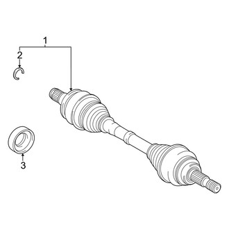 Toyota OE - Rear Suspension - Drive Axles