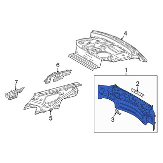 Toyota OE - Rear Rear Body Panel