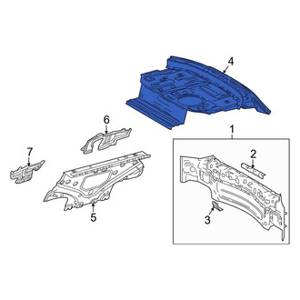 Toyota OE - Rear Package Tray
