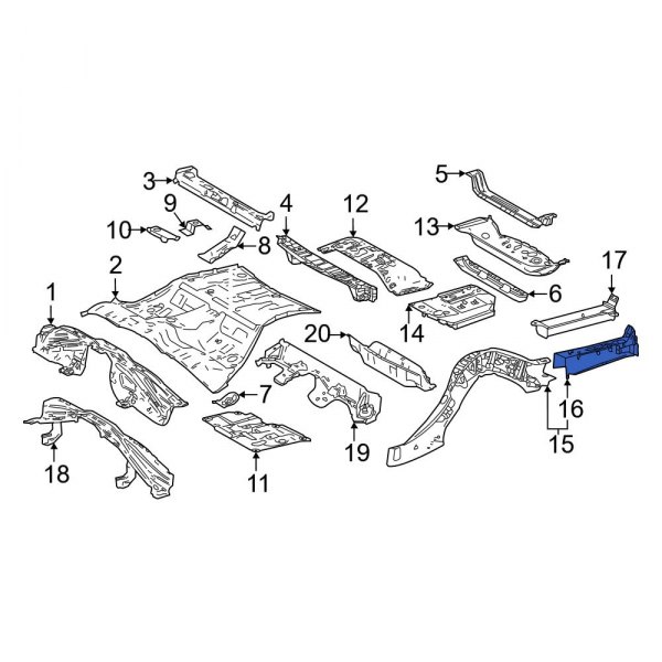 Frame Rail End