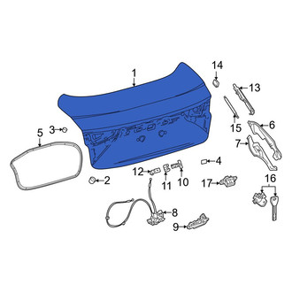 Toyota OE - Rear Deck Lid
