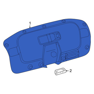 Toyota OE - Rear Deck Lid Trim