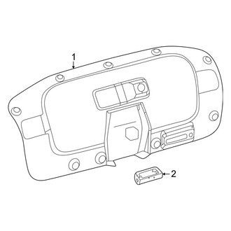 Toyota OE - Trunk Lid - Interior Trim