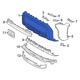 Toyota OE - Front Bumper Cover