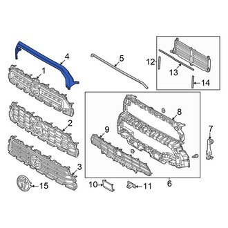 Toyota OE - Front Grille Molding