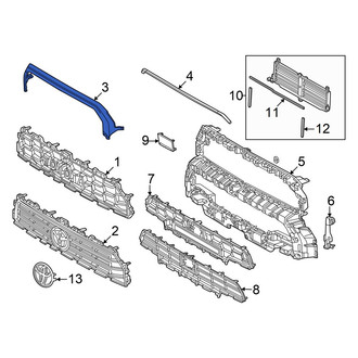 Toyota OE - Front Grille Molding