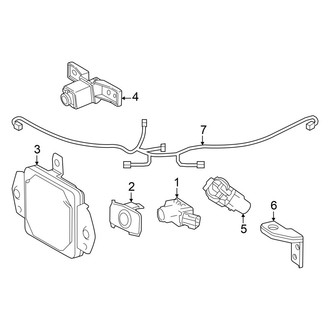 Toyota OE - Front Bumper & Grille - Electrical Components