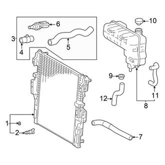 Toyota OE - Cooling - Radiator & Components