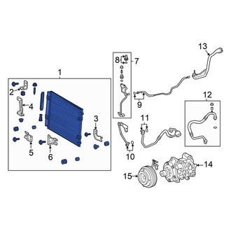 Toyota OE - A/C Condenser