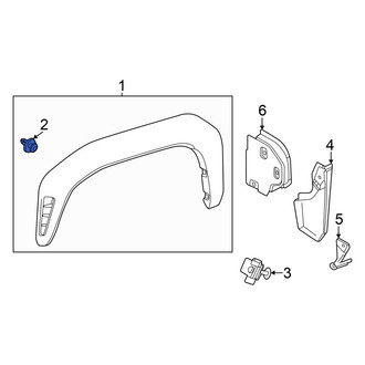 Toyota OE - Wheel Arch Molding Clip