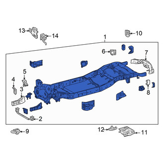 Toyota OE - Frame Rail