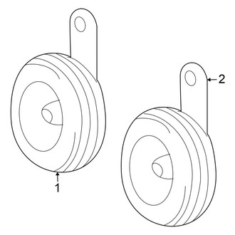 Toyota OE - Electrical - Horn
