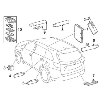 Toyota OE - Electrical - Keyless Entry Components (FULL HYBRID EV-GAS (FHEV))