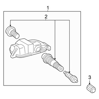 Toyota OE - Electrical - Tire Pressure Monitor Components