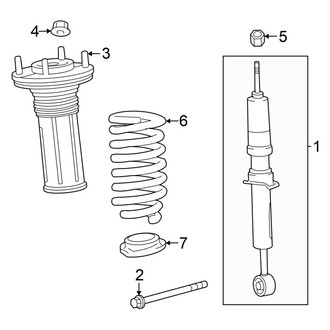 Toyota OE - Front Suspension - Shocks & Components