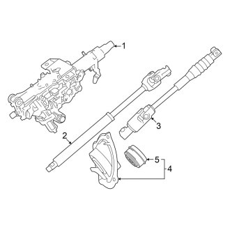 2025 Toyota 4Runner Steering Columns, Shafts & Parts | CARiD