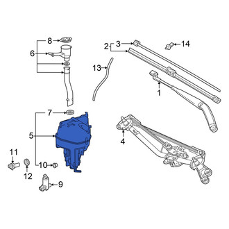 Toyota OE - Washer Fluid Reservoir