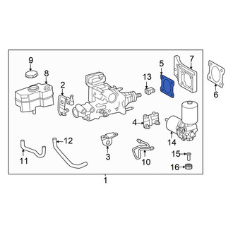 Toyota OE - Brake Master Cylinder Gasket