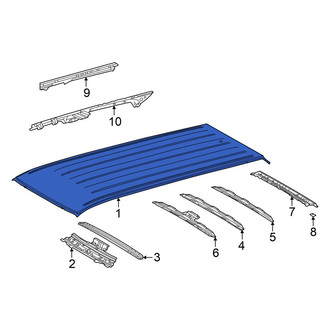 Toyota OE - Rear Left Roof Panel
