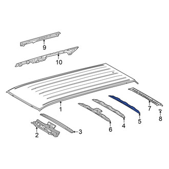 Toyota OE - Rear Roof Panel Reinforcement