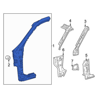 Toyota OE - Left Outer Body A-Pillar