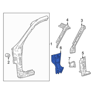 Toyota OE - Left Lower Inner Body A-Pillar
