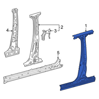 Toyota OE - Left Outer Body B-Pillar