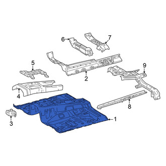 Toyota OE - Front Floor Pan