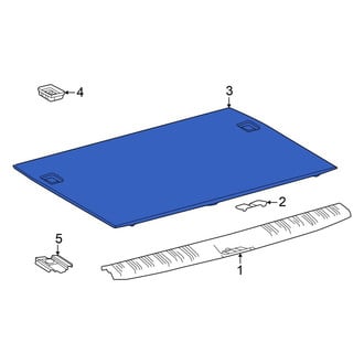 Toyota OE - Rear Floor Cover Panel