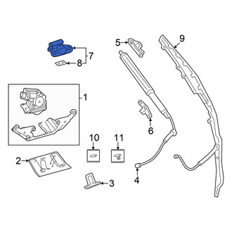 Toyota OE - Rear Liftgate Hinge