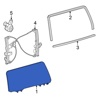 Toyota OE - Rear Liftgate Glass