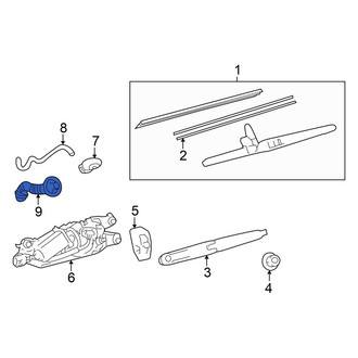 Toyota OE - Liftgate Washer Hose Grommet