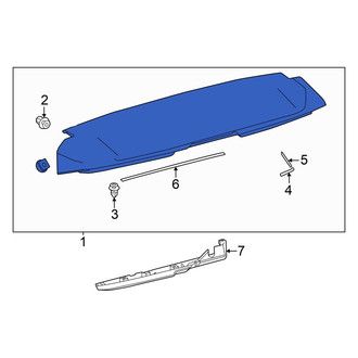 Toyota OE - Rear Spoiler