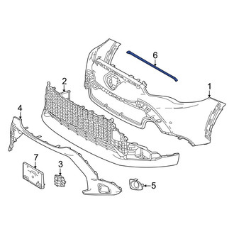 Toyota OE - Front Hood Seal