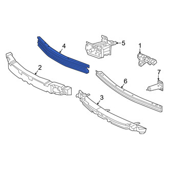 Toyota OE - Front Bumper Impact Bar