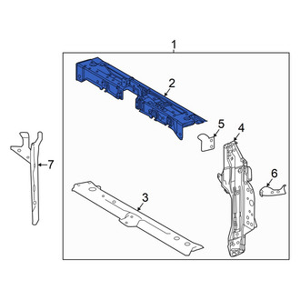 Toyota OE - Front Upper Radiator Support Tie Bar