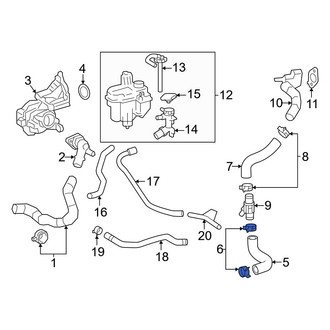 Toyota OE - Radiator Hose Clamp