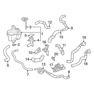 Toyota OE - Cooling - Hoses & Pipes