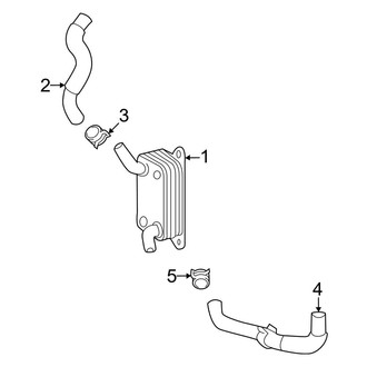 Toyota OE - Cooling - Trans Oil Cooler