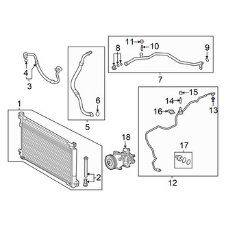 Toyota OE - A/C Refrigerant Line O-Ring