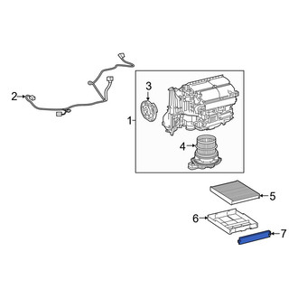 Toyota OE - Cabin Air Filter Cover