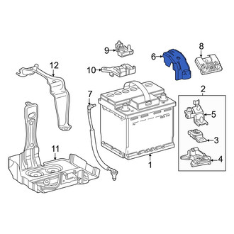 Toyota OE - Upper Battery Terminal Cover