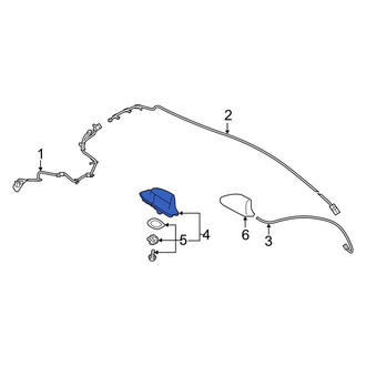 Toyota OE - Radio Antenna Assembly