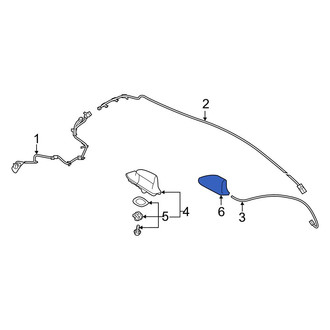 Toyota OE - Radio Antenna Cover