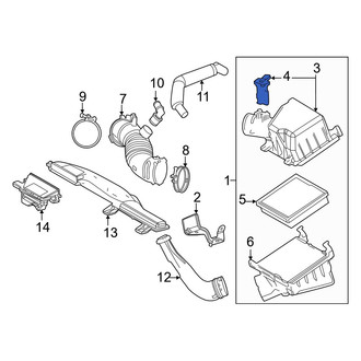 Toyota OE - Mass Air Flow Sensor
