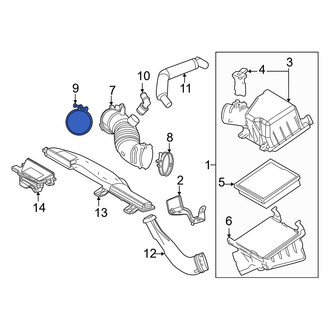 Toyota OE - Lower Engine Air Duct Clamp